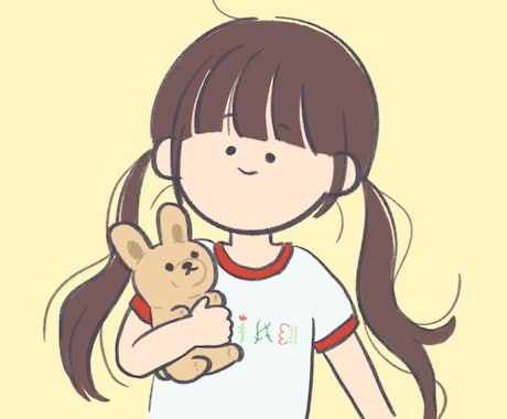 優しい雰囲気！親しみのある！アイコン描きます SNS、ブログに！ほっこりかわいいイラストを イメージ1