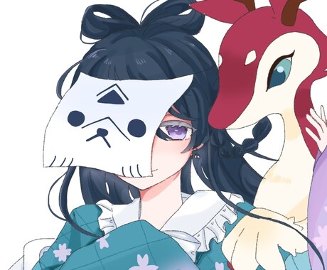 キラキラで可愛いイラスト描きます 貴方のイメージに添ったイラストをお描きします！ イメージ2