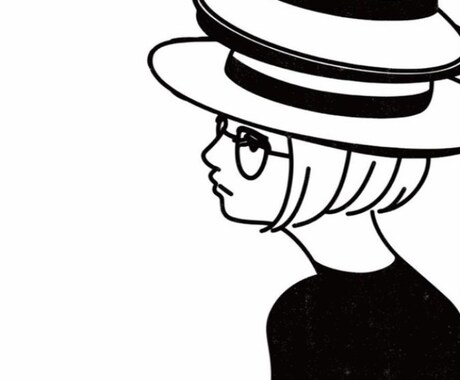 シンプルな線画イラスト作成致します 様々な用途で・オシャレでシンプルなイラスト イメージ1