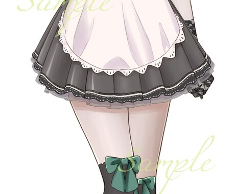 地雷系メイドちゃん完成品お渡しします SNS、ブログ、動画、vtuberの方などご自由に！ イメージ2