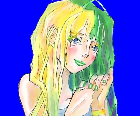 商用利用OK！SNSアイコンイラスト描きます 普通のアイコンイラストに飽きた方に！SNSビギナーにおススメ イメージ1