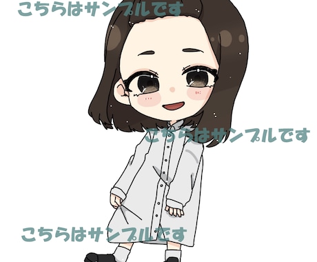 表情豊かなデフォルメアイコンお描きします デフォルメでもかわいく表情豊かに！ イメージ2
