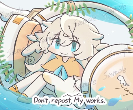 かわいいサムネイルをお描きします 動画、配信用のサムネイルイラストが必要な方へ イメージ2