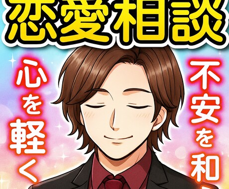 元ホストがあなたの恋愛相談に乗ります プロに相談！不安の解消！片思い〜両思い、復縁等幅広く解決！ イメージ2