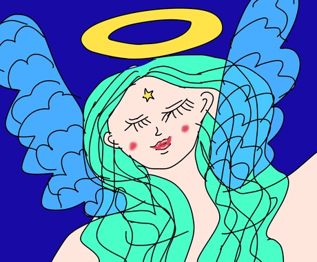 守護神のチャネリングアートを描きます 守護神にチャネリングしヒーリングデジタルアートを描きます。 イメージ2