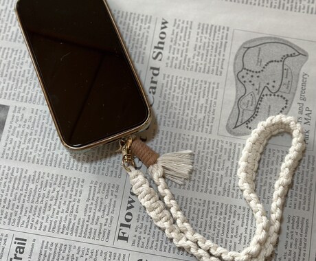 可愛いキーホルダー、スマホショルダー作成します あなただけの商品お作りします♪ イメージ2