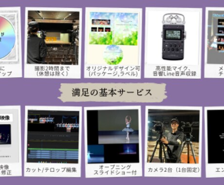 保育園の卒園式ビデオ撮影/DVD/ブルー制作します 17年5000人以上撮ったプロの撮影・編集をリーズナブルに イメージ2