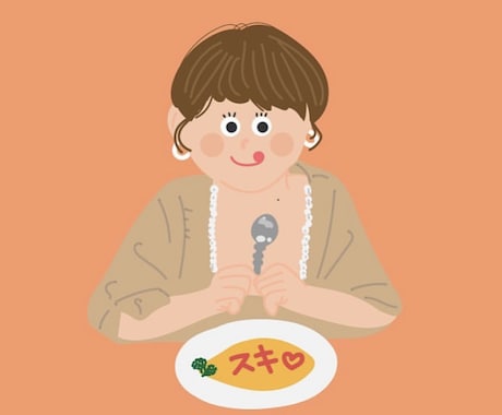日常の一コマを可愛く描きます 何気ない"日常の幸せ"を形にしてみませんか♪ イメージ1