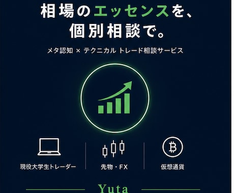 個別相談で相場のエッセンスをレクチャーします 相場観の獲得に伴走します！個別で資料作成も！ イメージ1