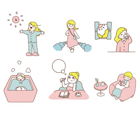 シンプル・かわいい・親しみやすいイラスト描きます 商用OK！書籍・雑誌・Web・SNS・広告・教材・アプリなど イメージ2