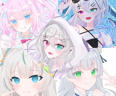 透明感のある可愛いイラスト制作します 透明感のある可愛いイラストです♪ イメージ1