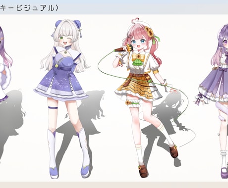 実績多数◎ふわふわ！かわいい女の子描きます 透明感ときらめきを詰め込んだ記念イラストならお任せください! イメージ2