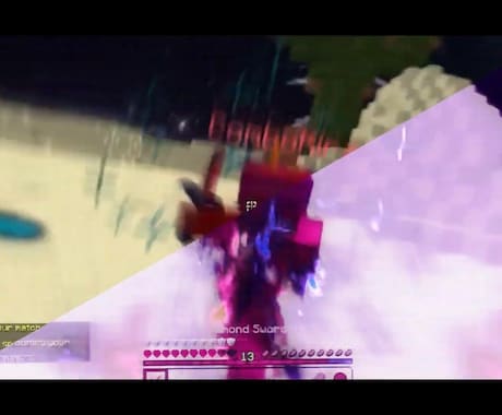 minecraftPVP関係の編集をします pvpの動画を海外勢っぽく編集 イメージ2