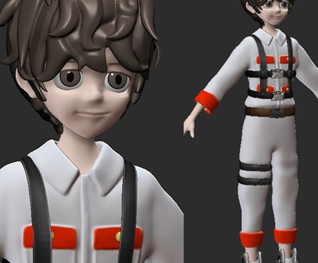 様々な用途に使用できる3DCGモデルを制作します ゲーム開発・配信活動などご希望の用途に合わせて製作します！ イメージ2