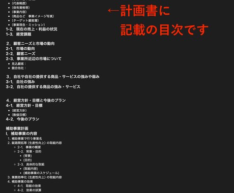 持続化補助金の最新採択例/計画書テンプレ提供します 2025年創業型/第１回/店舗改装/HP制作/ヨガ教室等 イメージ2