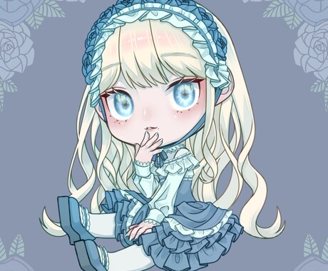 かわいいミニキャラ描きます グッズ化やアイコン、SHOWROOMアバター等、用途いろいろ イメージ1