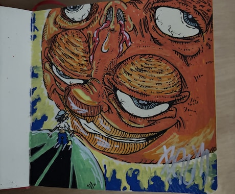 アナログで一枚絵を描かせていただきます イメージ1