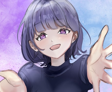 人でも人以外でも！イラスト描きます ふわふわしたイメージからアニメ調の絵までお描きします！ イメージ1