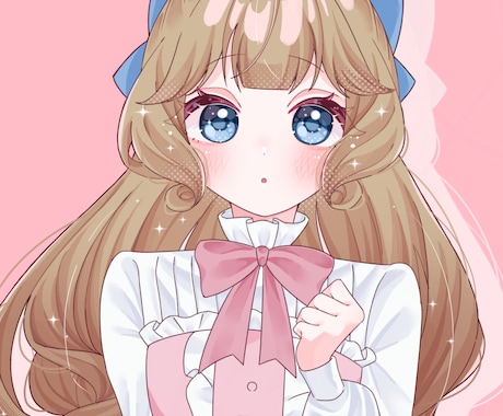最短1週間！かわいいイラスト作成します キラキラとしたゆめかわなイラスト描きます！ イメージ1