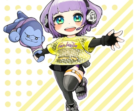 イラスト制作承ります 立ち絵、アイコン、サムネイル、一枚絵など イメージ1