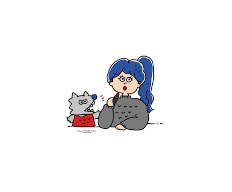 丸投げOK♡商用可！ゆる可愛ポップアイコン描きます 商用利用OK！！SNSアイコンやブログアイコンにどうぞ♡ イメージ1