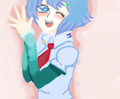 怖いイラストから可愛いイラストまで描きます 少し不気味に感じたり可愛いイラストが好きな方におすすめ イメージ2