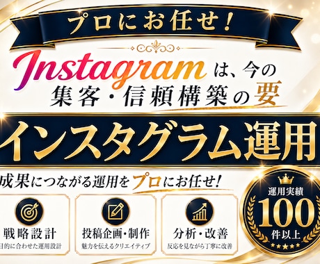 成果につながるInstagram運用をいたします 「集客・売上」に強いInstagram運用 イメージ1
