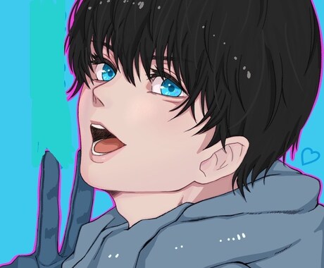アイコンにしやすい絵を好みの絵柄で描きます 誠心誠意頑張ります。男性キャラな方が得意です！ イメージ2