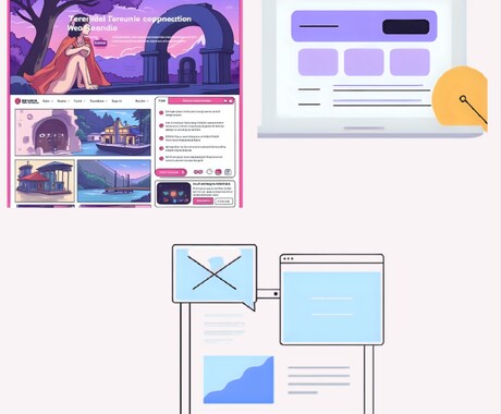 WEBサイトをCanvaで制作します 小売店、個人店向けのWEBサイトを制作します イメージ2