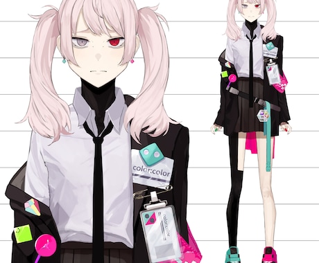 オリキャラ製作！！あなたのカワイイを形にします 好きを詰め込んだあなただけのオリキャラをつくろう！ イメージ2
