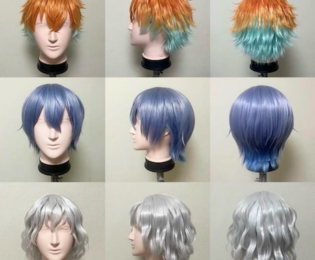 コスプレウィッグ作成します セール中！元美容学生現役レイヤーが作るコスプレウィッグ イメージ2