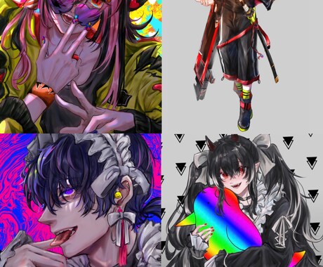 アイコン・動画絵描きます 様々な用途で使えるイラストを制作します！ イメージ2