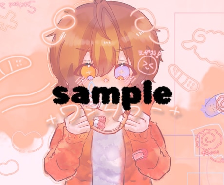 アイコンやキャラデザ イラスト関係全般描きます キラキラうるうるお目目が得意です！ イメージ1
