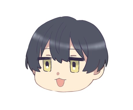 もちもち可愛いSDアイコン描きます あなたのキャラクターをまるっとかわいくデフォルメします！ イメージ2