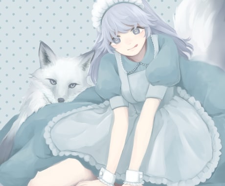 特別感のある厚塗りイラスト描きます MVや書籍の表紙、SNSのアイコンやヘッダーに イメージ2