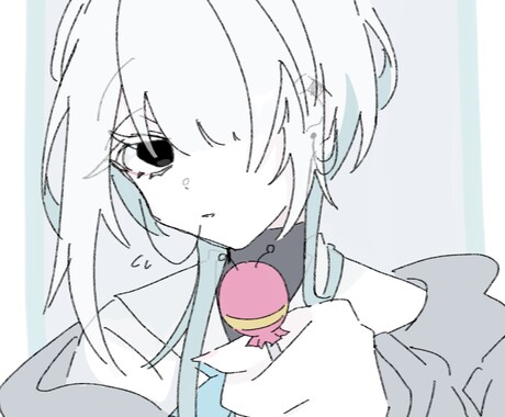 ラフで可愛いSNS用アイコン制作致します イメージ1