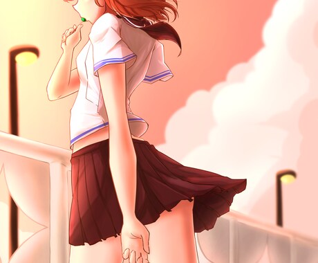 カワイイ、カッコイイ女の子のイラスト制作致します ご要望通りのイラストを制作いたします！！ イメージ2