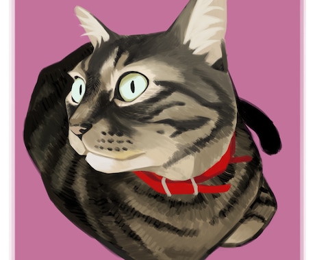 ペットのリアルで可愛い似顔絵描きます かっこいいペットの似顔絵です。 イメージ2