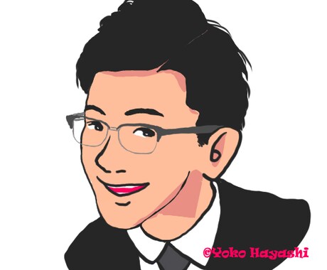 上品でシンプルなイラストをお描きいたします 大人っぽいシンプルな似顔絵です イメージ2