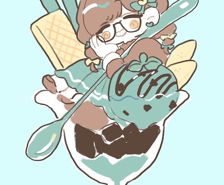 ホッコリする♪似顔絵イラスト制作いたします かわいくて温かみのあるイラストお任せ下さい! イメージ1