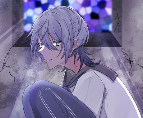 一次創作/キャラクターデザイン承ります 商用可◎男性/女性どちらも描けます/サムネや動画に イメージ2
