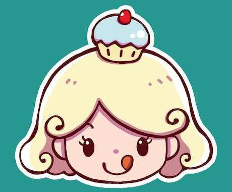 アイコンイラスト作成します 似顔絵風可。SNS、YouTube等のアイコンを作成します イメージ1