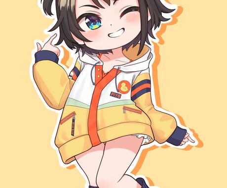 ほっこりかわいいデフォルメアイコンを作成します SNSで映える！ふんわり可愛い絵柄のデフォルメアイコン！ イメージ2