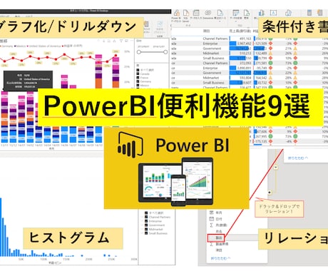 PowerBIのレクチャーを承ります PowerBI、パワークエリについての悩みをご相談ください！ イメージ2