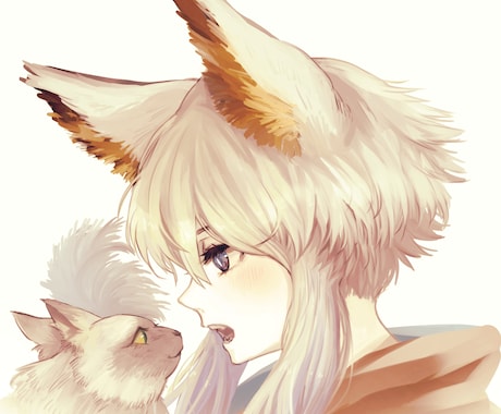 サムネイルなどのイラスト作成致します サムネイル、一枚絵、キャラデザなども イメージ1