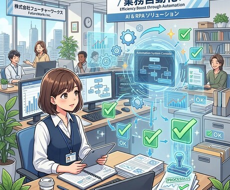 業務自動化を納品｜Excel集計自動化しますます 退屈な繰り返し作業を消す。「動くコードを納品」します。 イメージ1