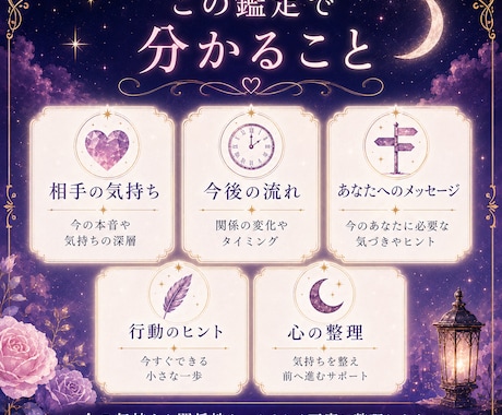 誰にも言えない秘密の恋を鑑定します 相手の気持ちと自分の心を整理をお手伝いします イメージ2