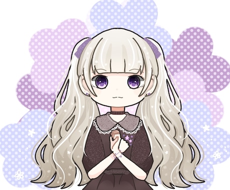 アイコンなどかきます アニメ風の絵柄でイラストを描きます！ イメージ2