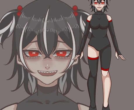 立ち絵・アイコン制作致します 商用利用可な立ち絵等のイラストをお描きします イメージ2