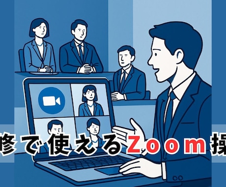 ビジネス研修を成功させるZoom活用法、教えます 目的別に分かりやすくレクチャー イメージ1